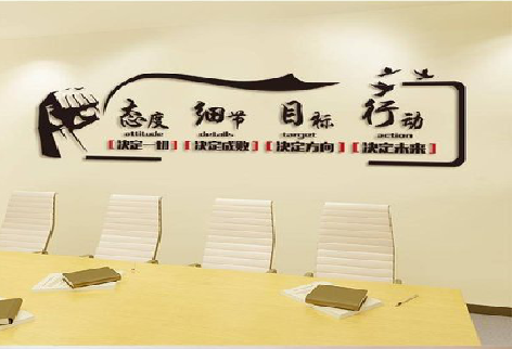 于都企业文化墙主要展示什么？