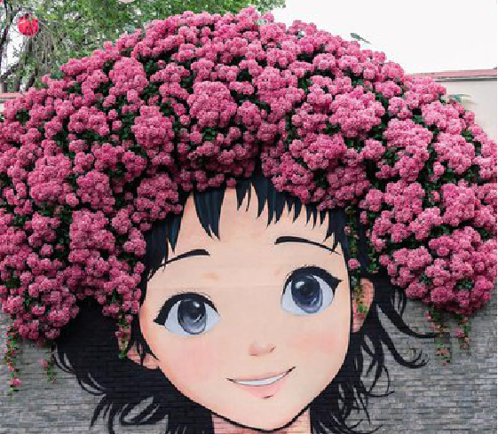 于都墙体彩绘-网红墙打卡