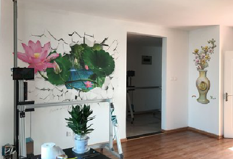 于都墙体彩绘相比墙纸的优势。