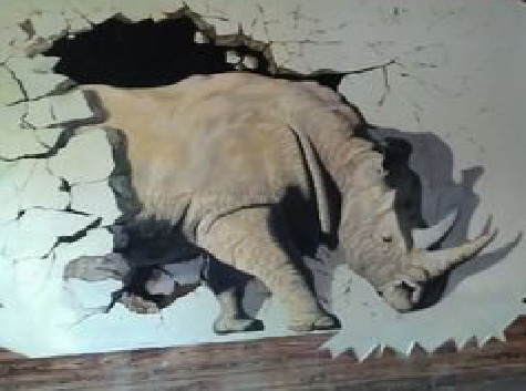 于都在墙绘中，如何绘制3D效果？